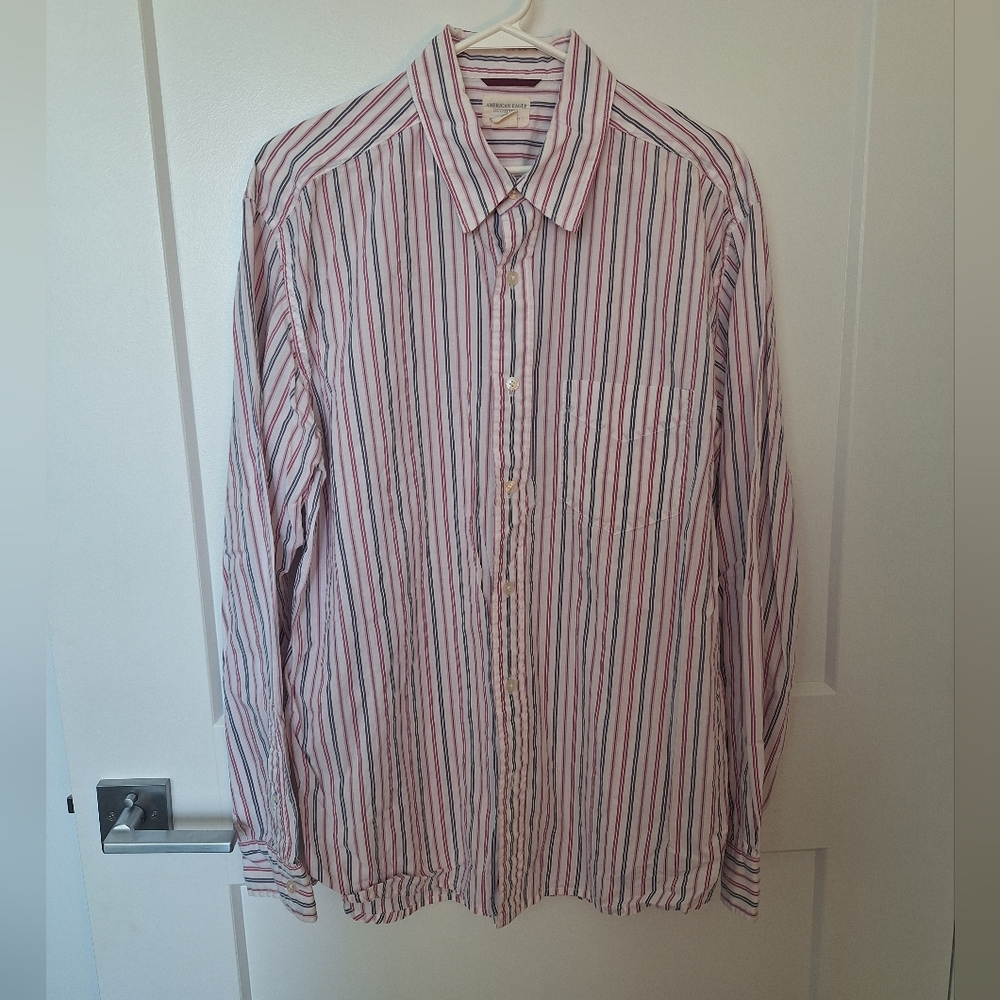 American Eagle Men's Long Sleeve Shirt